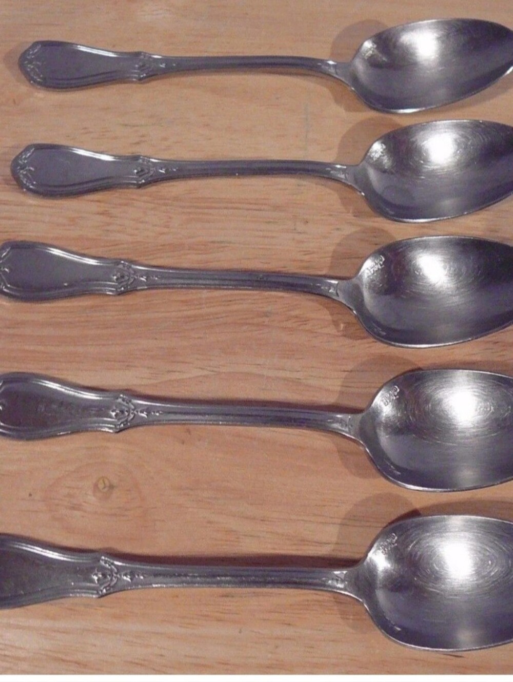 5 Jean Couzon France "Orefevre" Stainless  Youth or 5 O'Clock Spoon 5 5/8"